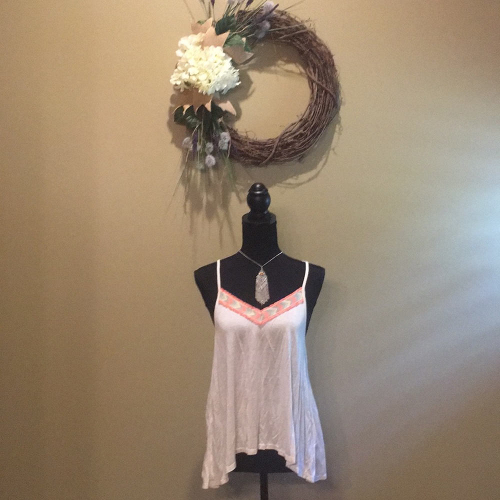 Spaghetti strap tank